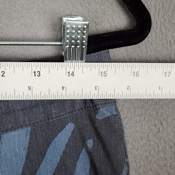 Vissla Boardshorts Mens 30 Gray Blue Leaf Print Quick Dry Stretch Swim M1065PRI - Picture 3 of 12